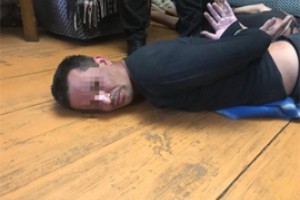 Поджегшего гаишника схватили в Шерекей