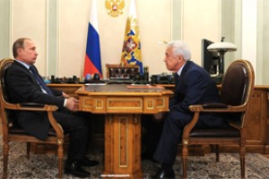 Путин встретился с Владимиром Васильевым из ЕР