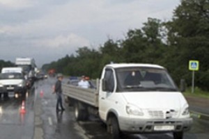 В Чебоксарах Газель наехала на бабушку с внуками