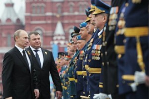 Московский парад приняли 30 лидеров