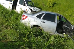 Селиванкино ДТП маршрутки и Лады проверяют