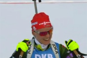 Дениз Херрман взяла золото в гонке преследования