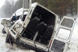 В ДТП Чебоксар автобуса и грузовика 8 пострадавших