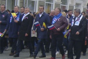 В диаметральной общности 1 мая Чебоксар вышли Стрелки