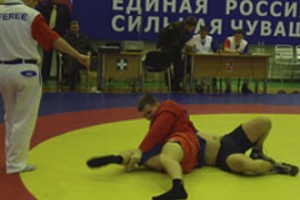 Чувашские приставы еще и самбисты