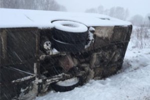 В ДТП в Мачкасах пострадали 5 пассажиров автобуса 