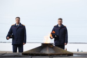 Почтили военное время Архангельска