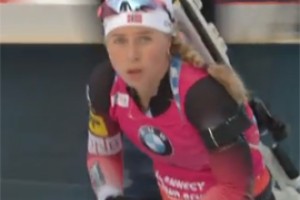 Экхофф взяла гонку преследования в Анси