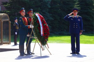 От Неизвестного солдата вышли на Брест