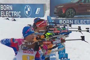 Биатлонисты РФ начали чемпионат мира с 9 места