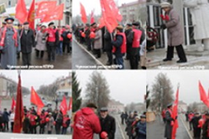 100 лет Великого Октября отметили и в Чувашии