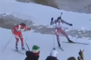 Обгон Шипулина принес победу в эстафете