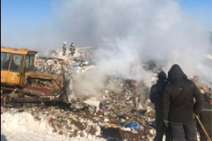 Прокуратура рассказала о тушении полигона в Булдеево