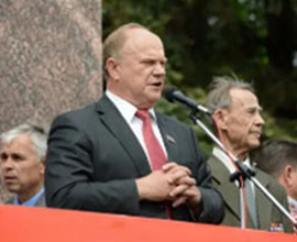 Gennadij Zyuganov v Chuvashii