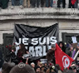 Akcii protesta protiv terakta v redakcii Charlie Hebdo1