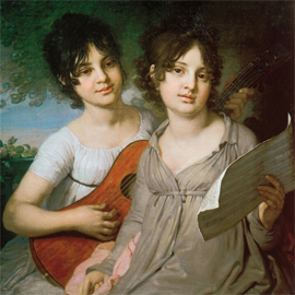 Baryshni i krestyanki zhivopisi