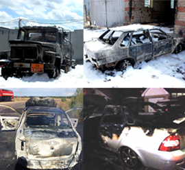 Sgorevshie avtomobili v Chuvashii