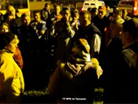 U tresnuvshego v Cheboksarah doma