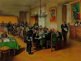 chinovniki i grazhdane v predstavlenii hudozhnika4