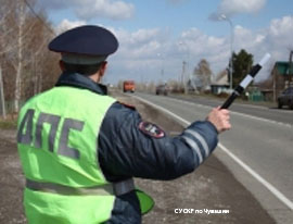 Gaishnik na avtodoroge