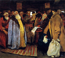 chinovniki i grazhdane v predstavlenii hudozhnika6