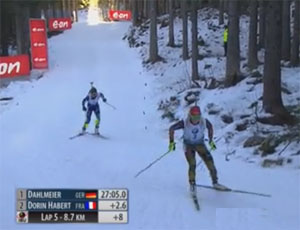 Biatlon pokluka 19 dezember 2015 kubok mira3