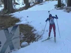 Biatlon pokluka 20 dezember 2015 kubok mira s podchufarovoj