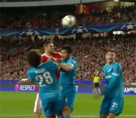 Zenit proigral Benfike v odin myach3