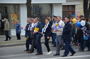 Pervomaj CHeboksari 2016 ignatjev malov nikolaev korschunov vasiljev kompania