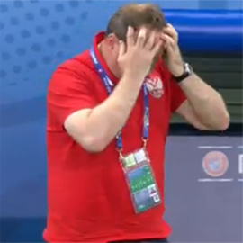 Sluckij v proigrannom slovakam matche na Evro 2016