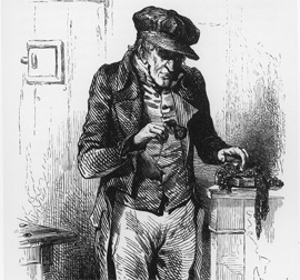 Gobsek v predstavlenii hudozhnika