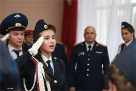 Podschefnie kadeti prisjagnuli SU SKR po CHuvaschii1