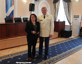 Prokuror Chuvaschii Sergej Legostaev rozdal nagradi po sluchaju 295 godovschiny obrazovanija prokuraturi Rossii3