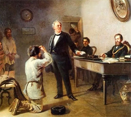 Chinovniki i grazhdane v predstavlenii hudozhnika2