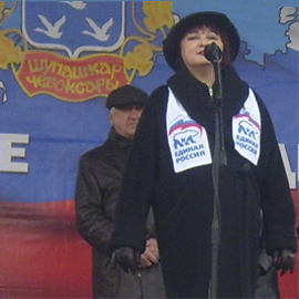 Gradonachalnik CHeboksar Irina Klementeva