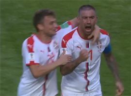 Serbskie bratushki vzyali u Kosta Riki tri ochka v Samare2