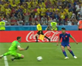 Igra polyakov so sbornoj Kolumbii na chempionate mira 2018