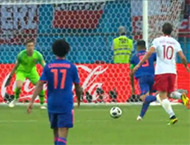 Igra polyakov so sbornoj Kolumbii na chempionate mira 2018 2