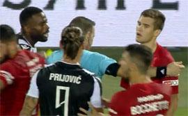 PAOKa volchok pokusal oboronu Spartaka s bochkov22