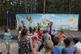 SU SKR po CHuvashii razyasnilo detyam v Sosnyachke bezopasnoe povedenie4