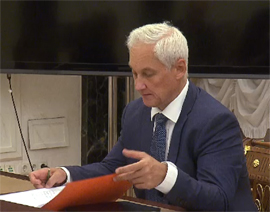 V Kremle obsuzhdali pozitivnuyu kartinu v ehkonomike4