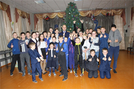 SU SKR po CHuvashii prishlo k podshefnym detyam vmeste s Dedom Morozom5