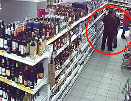 MVD po CHuvashii pokazalo gramotnoe zaderzhanie pohititelya vodki