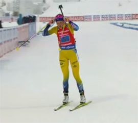 Marte Ryojseland vyrvala pobedu dlya Norvegii v zhenskoj ehstafete2