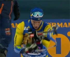 Zoloto odinochno smeshanno v EHstersunde vyrvali Johannes Byo i Marte Ryojseland10