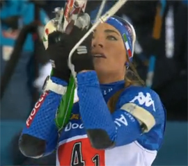 Zoloto odinochno smeshanno v EHstersunde vyrvali Johannes Byo i Marte Ryojseland5