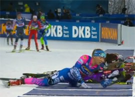 Zoloto odinochno smeshanno v EHstersunde vyrvali Johannes Byo i Marte Ryojseland7