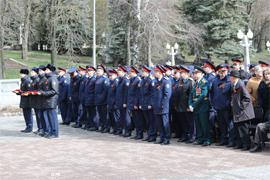 Organizovannuyu SK RF patrioticheskuyu ehstafetu Dorogu Pamyati prinyal Stavropol29
