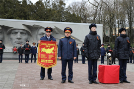 Organizovannuyu SK RF patrioticheskuyu ehstafetu Dorogu Pamyati prinyal Stavropol30