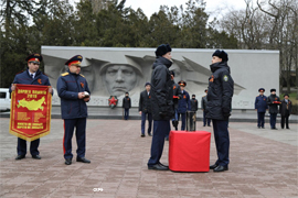 Organizovannuyu SK RF patrioticheskuyu ehstafetu Dorogu Pamyati prinyal Stavropol32